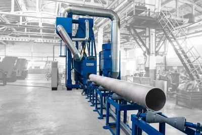 Pipes Shot Blasting